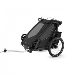 Thule Chariot Sport 2 (vienvietis) juodas 10201030